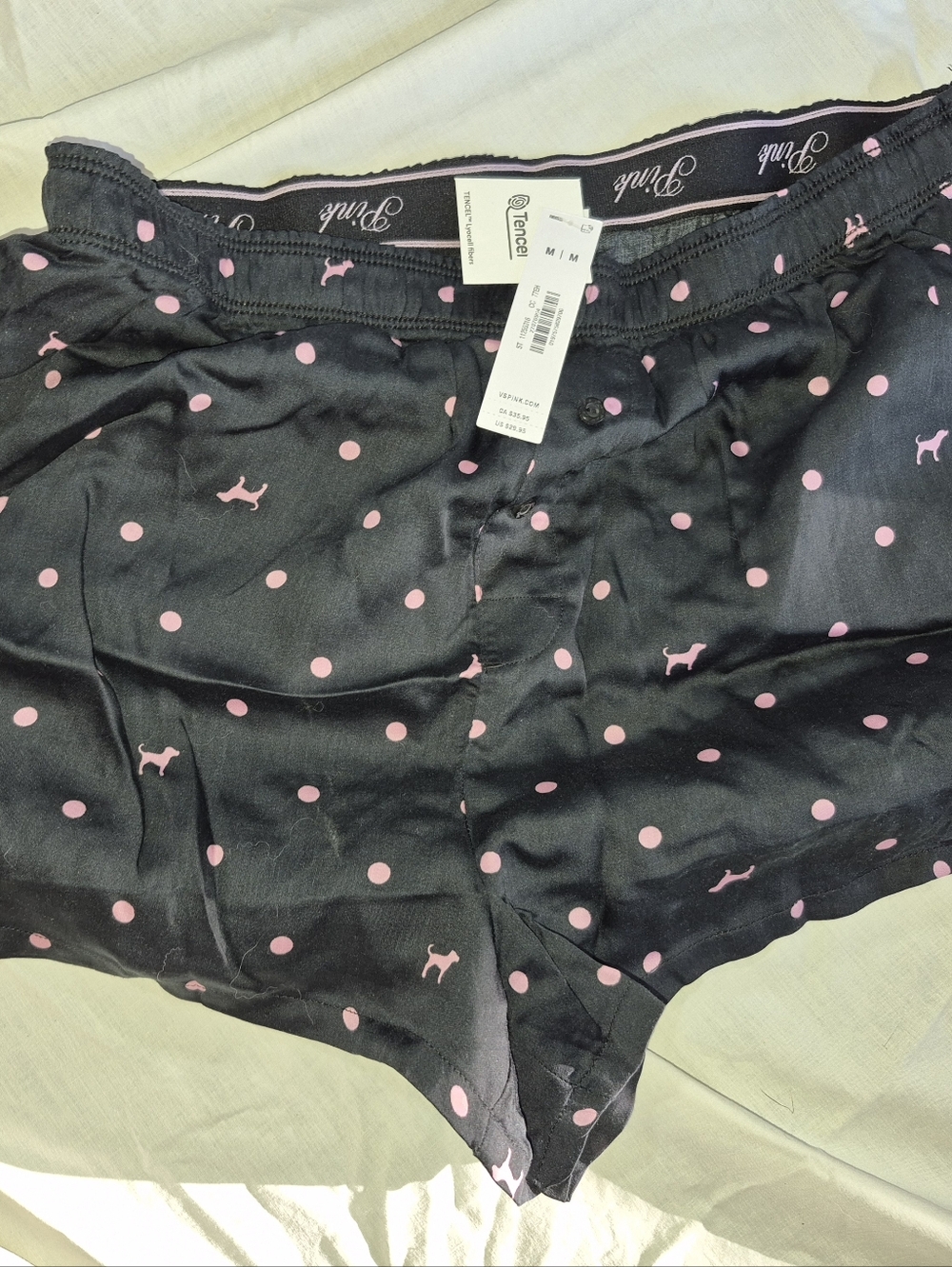 *NEW* Victoria Secret Pink Polka Dot Boxer Shorts